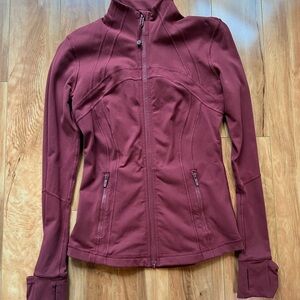 Lululemon Athletica Define Jacket Burgundy 6